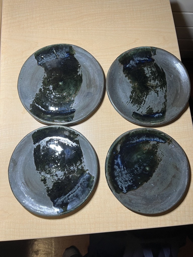 A set of plates.
