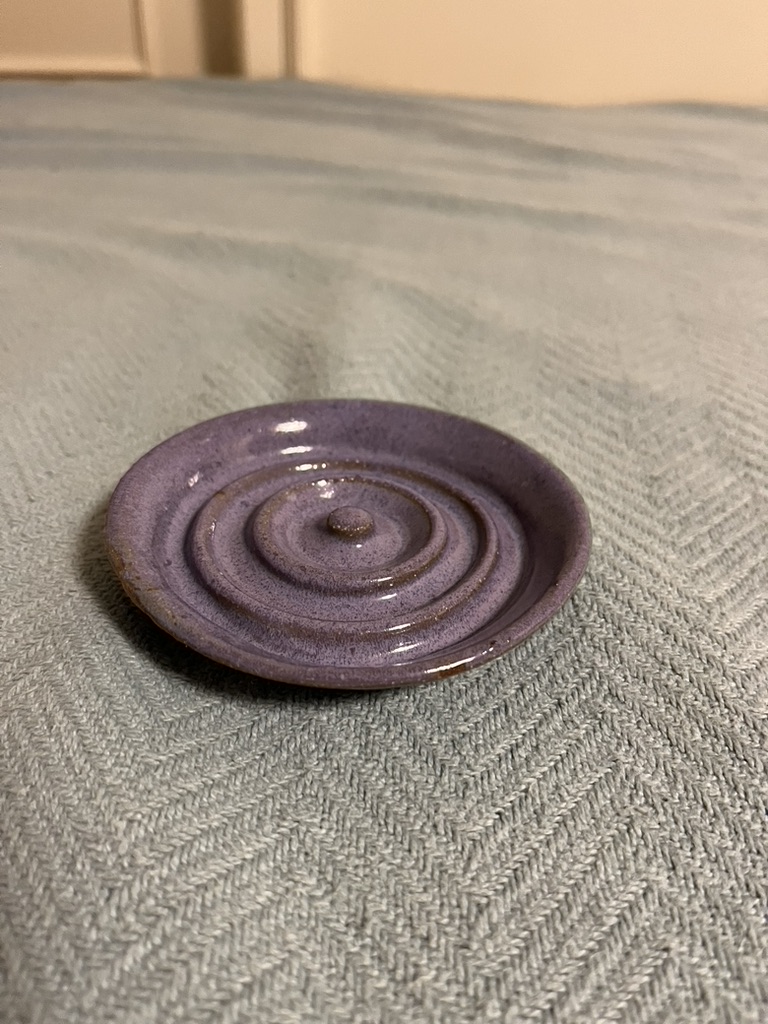 A soap dish holder.
