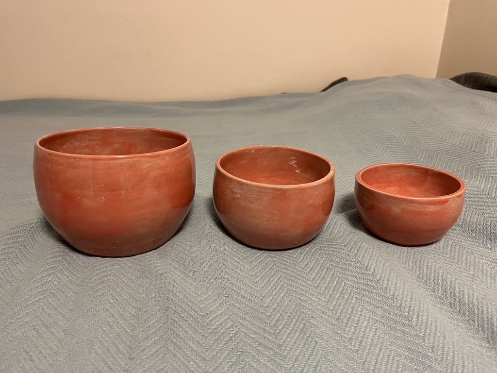 Stacking bowls.