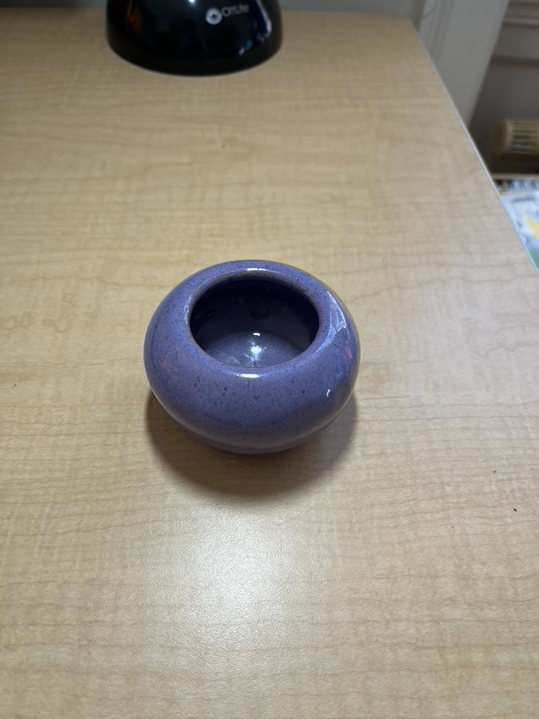 A tealight holder.