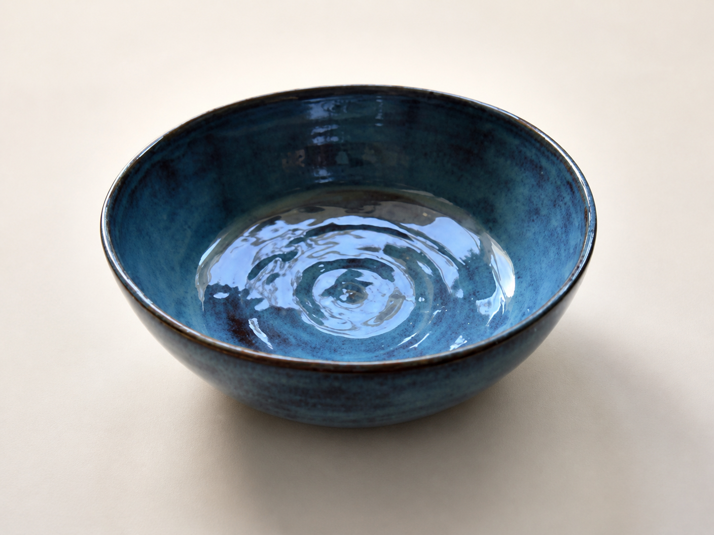 An angled bowl.