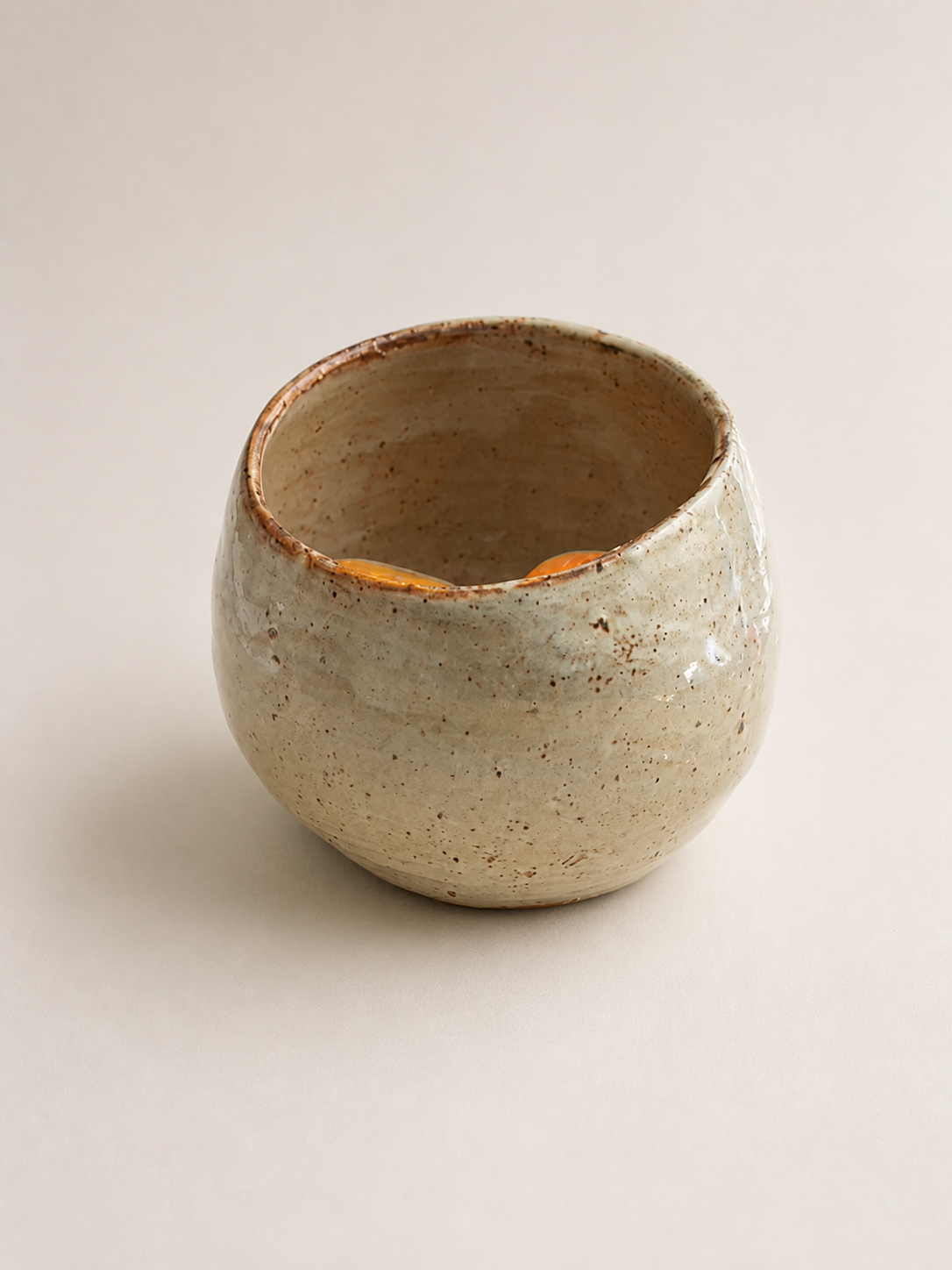 A vase.